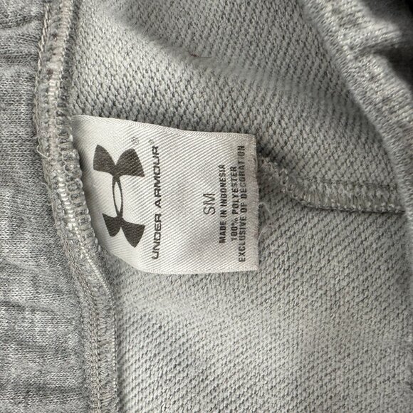 Under Armour Womens Gray Jogger Sweatpants Size S Cotton Blend - Picture 4 of 7